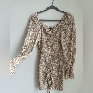 Long Sleeve Floral Dress